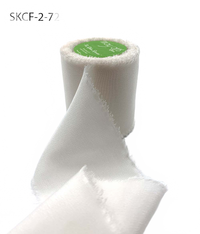 2 Inch 100% Silk Crepe With Frayed Edge (Non-Dyed And Hand-Dyed)