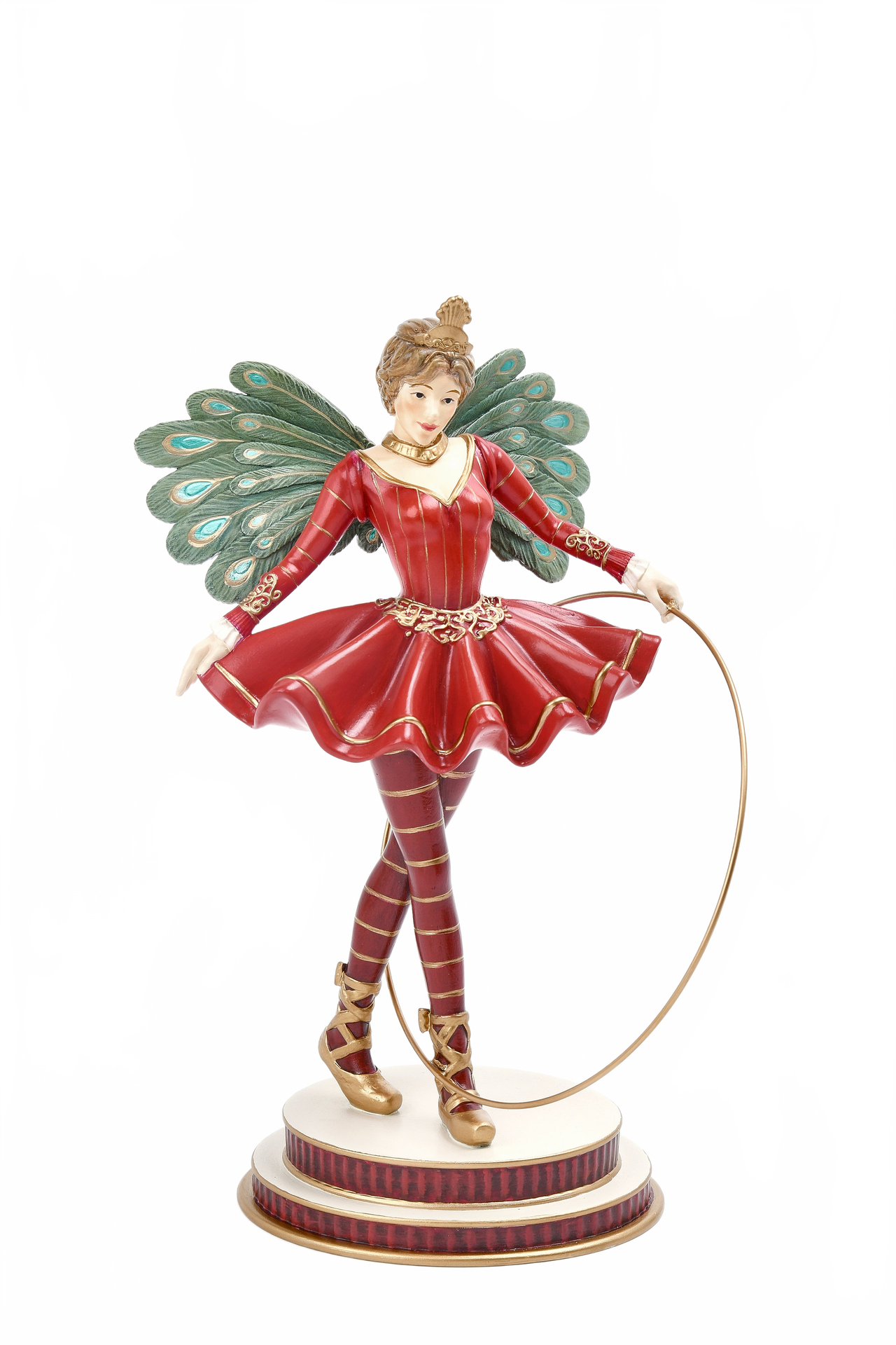 Circus Artist With Metal Loop