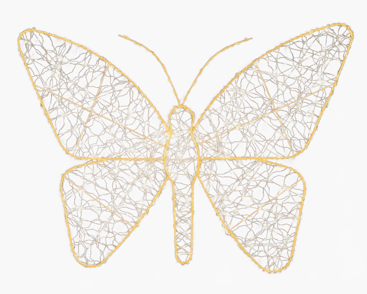 2.5 FT 700 Micro LED Classic Warm Gold Butterfly