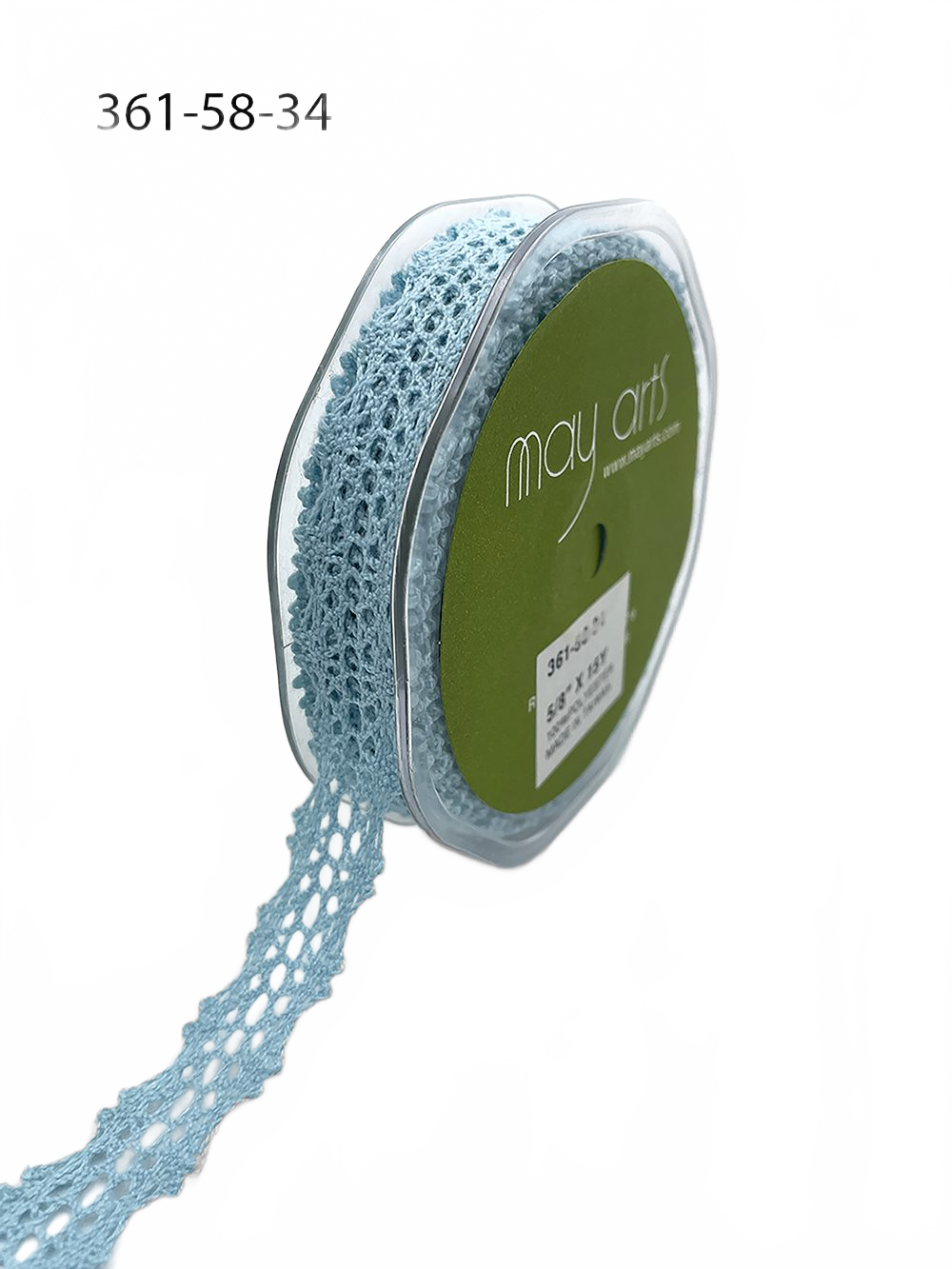 5/8 Inch Crochet Ribbon