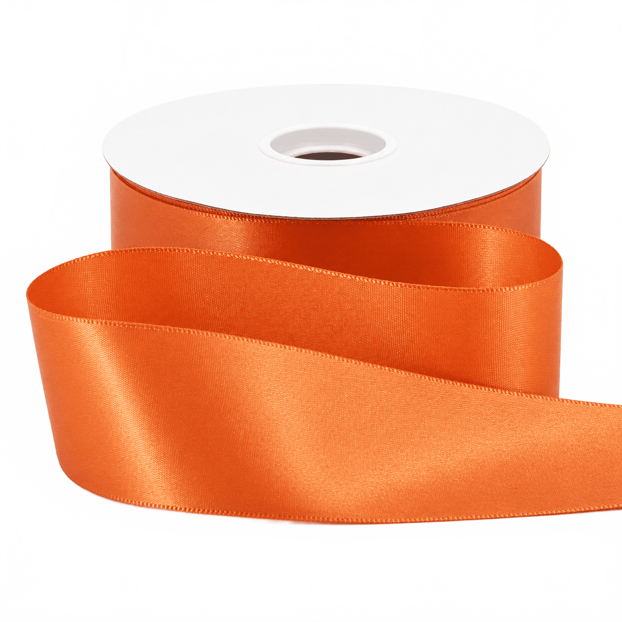 1.5″ Single Face Burnt Sienna Satin Ribbon