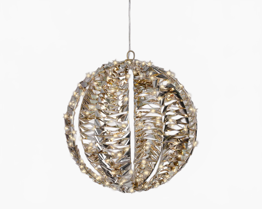 1.3 FT 600 Micro LED Warm White Gold Ball