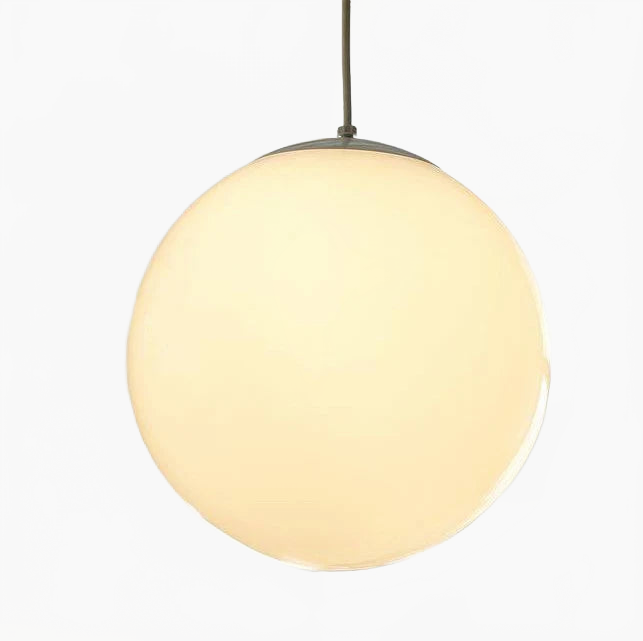 7" Micro 80LED Warm White Frosted Hanging Ball