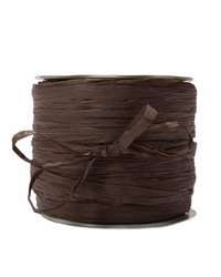 1/8 Inch Paper Raffia Cord String Brown Ribbon