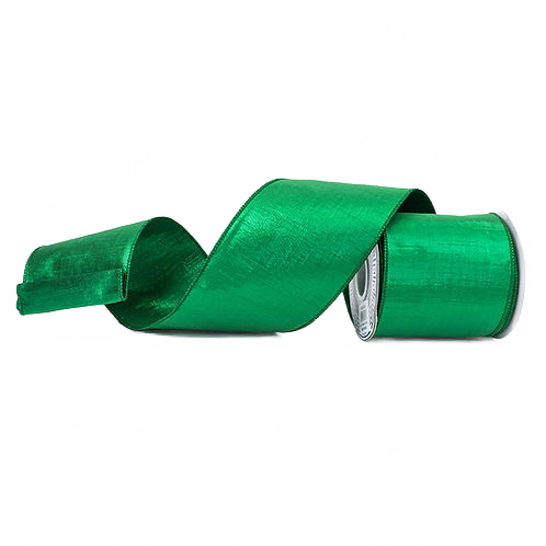 Ribbon 4" Metallic Dupion