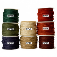 1/8 Inch 100% Jute Burlap Twisted Rope Cord Ribbon