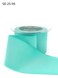 ~2.5 Inch Heavy-Weight (Higher Thread Count) Classic Grosgrain Ribbon With Woven Edge