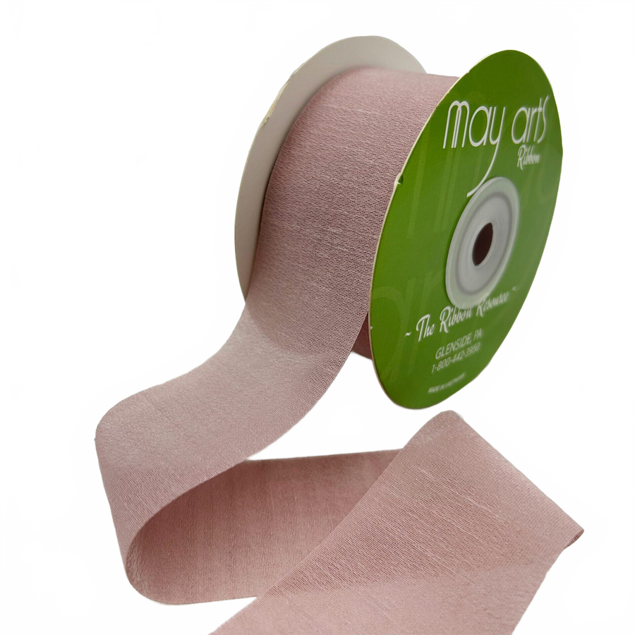~1.5″ Rayon Woodrose Silk Ribbon