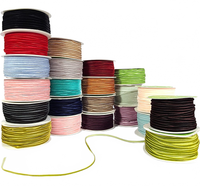 1/8 Inch Velvet String Cord Ribbon With Woven Edge
