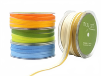1/2 Inch Organza Two Tone Woven Edge Ribbon