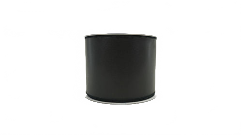 Ribbon 4" Leatherette Black