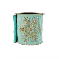 Ribbon Sequin Snowflke 4