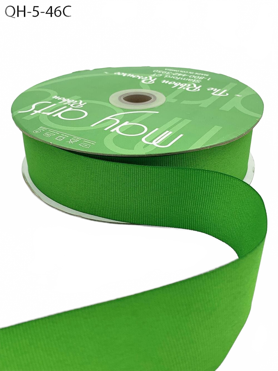 1.5 Inch Classic Grosgrain Ribbon With Woven Edge