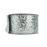 Ribbon Mega Glitter With Silver