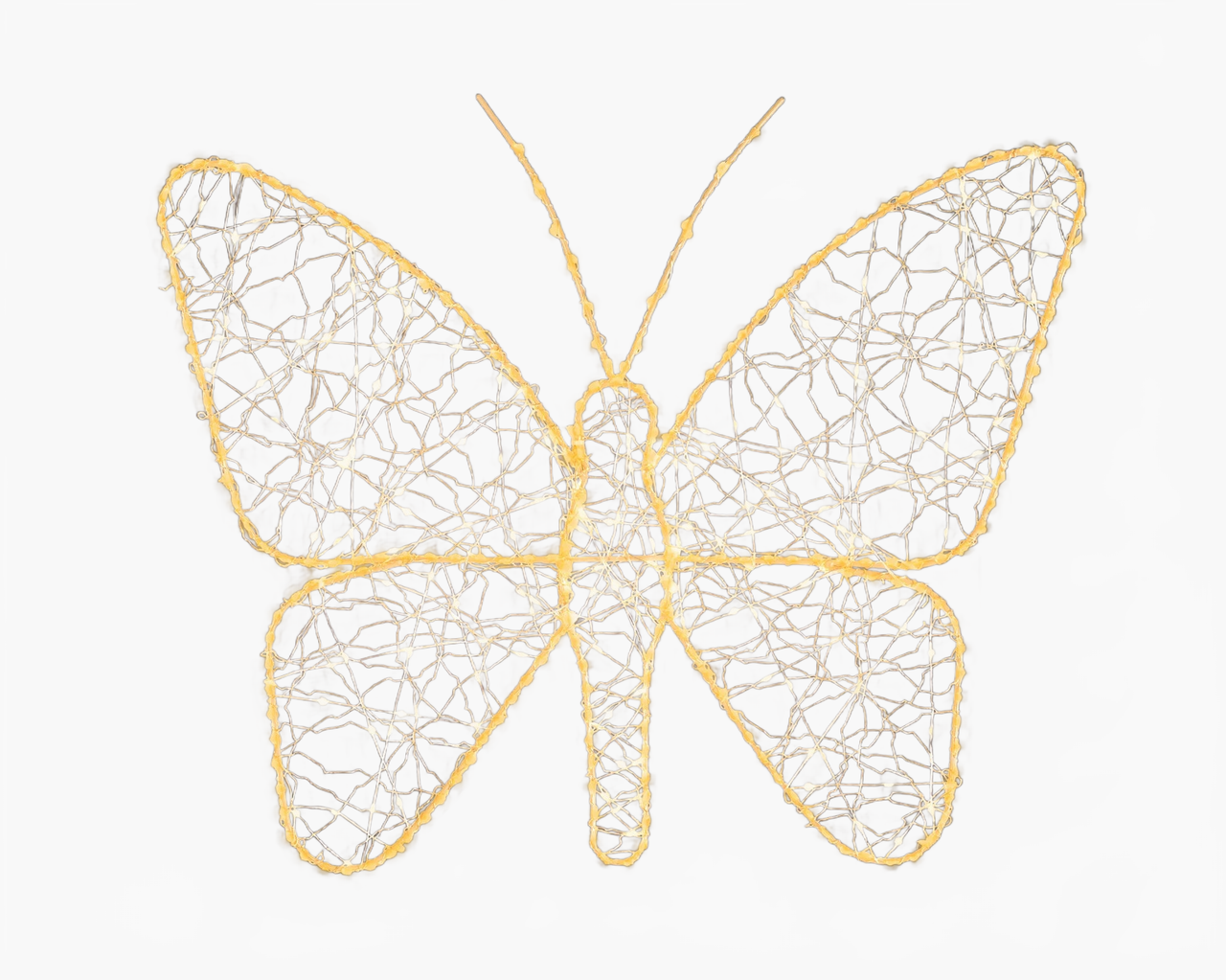 1.4 FT 436 Micro LED Warm White & Classic Warm Gold Butterfly