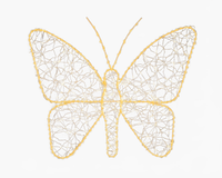 1.4 FT 436 Micro LED Warm White & Classic Warm Gold Butterfly