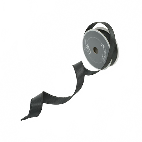 Ribbon Satin Black