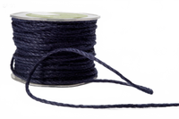 1/8 Inch 100% Jute Navy Burlap Twisted Rope Cord Ribbon