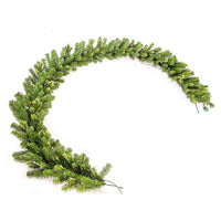 9' Pre-Lit Clear Incandescent Charleston Garland