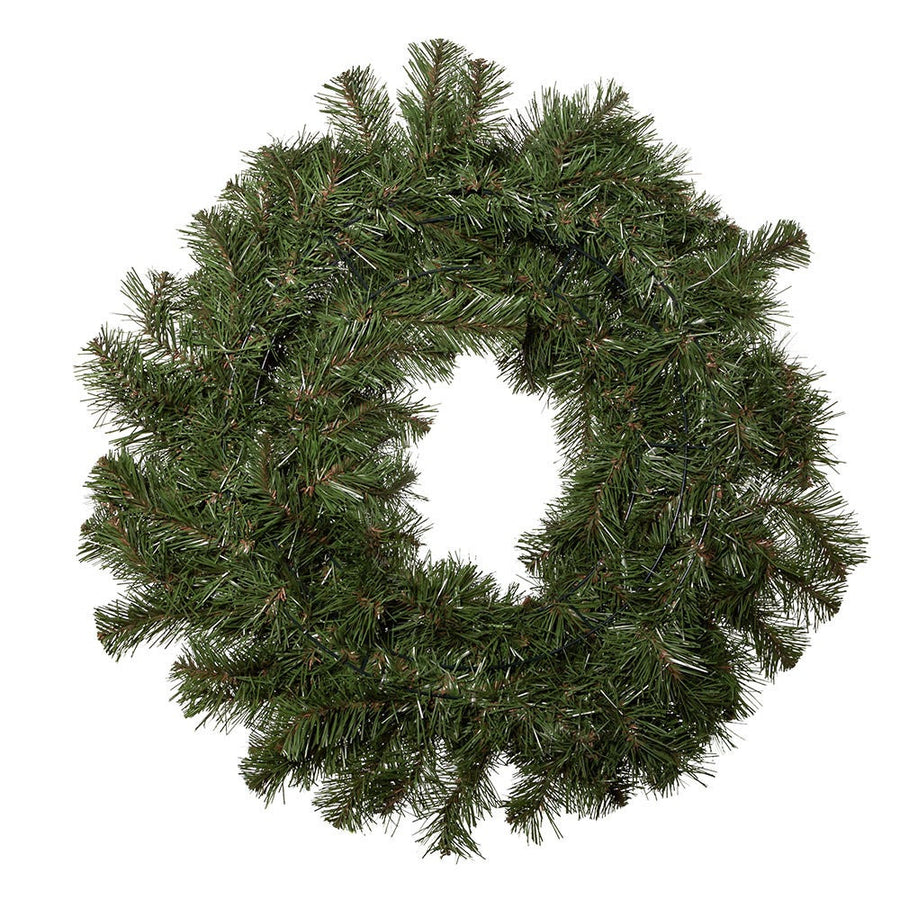 30" Un-Lit Virginia Pine Wreath