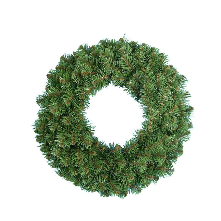 30" Un-Lit Virginia Pine Wreath