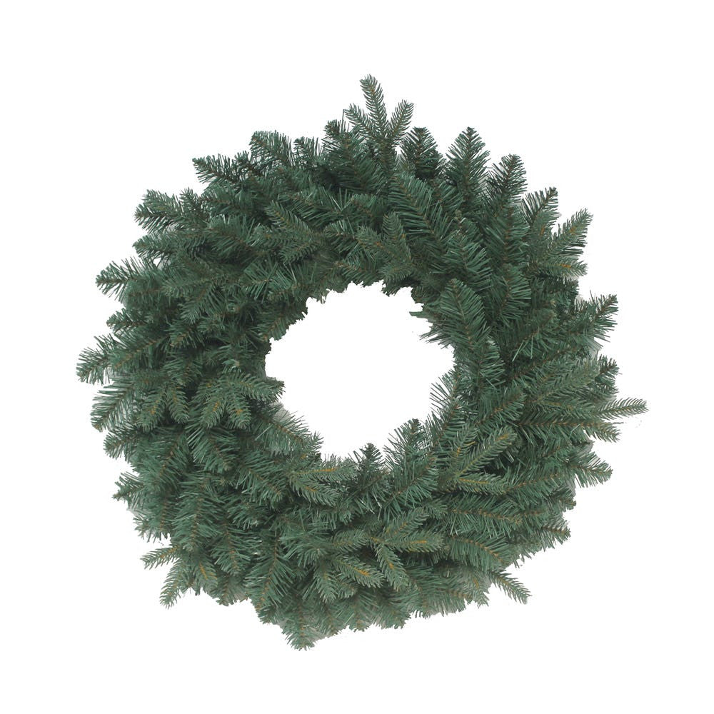 24" Un-Lit Blue Spruce Wreath