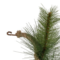 4' Un-Lit Pine Garland With Pinecones