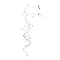 6' Pre-Lit Multicolor LED Gumball Light White Birch Vine Garland
