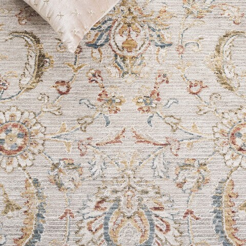 Luxurious Grey and Gold Persian Area Rug - PER215F