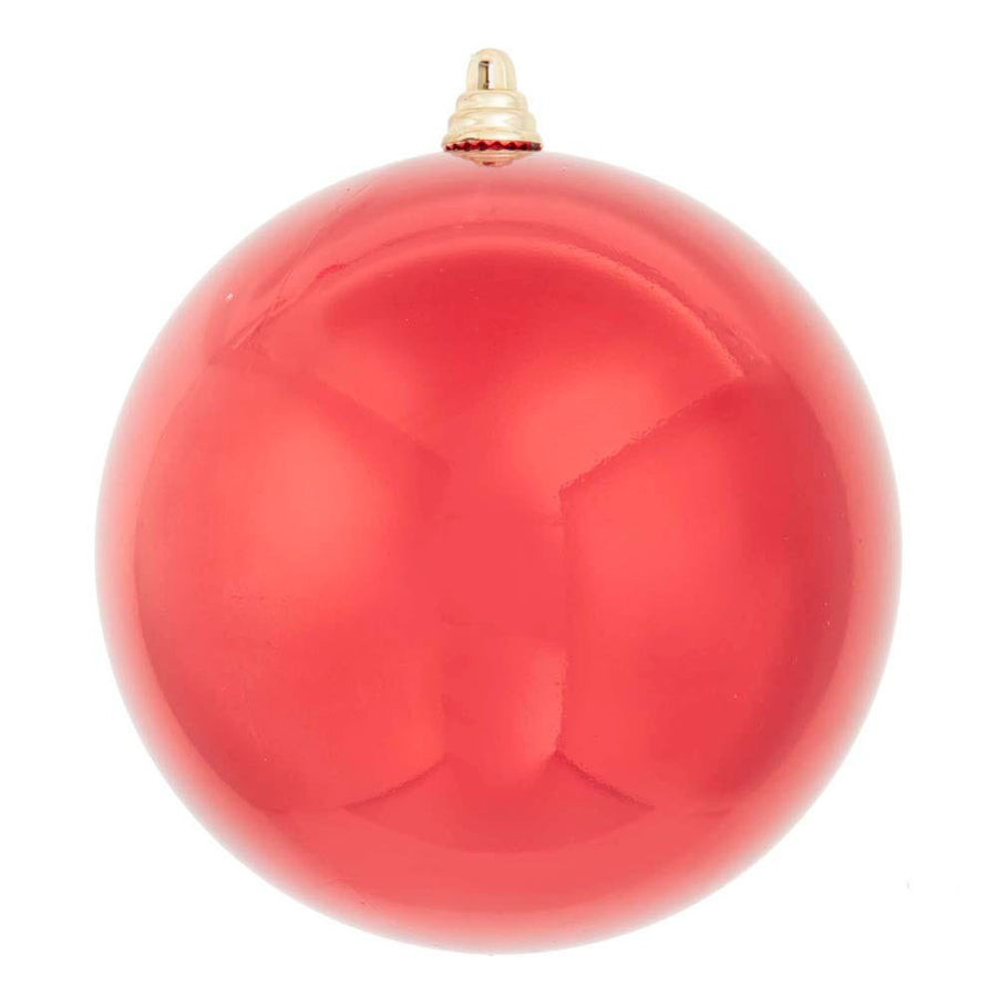 150MM Shatterproof Shiny Red Ball Ornament