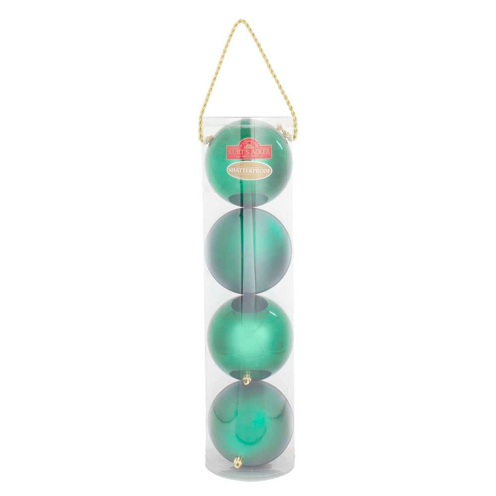 120MM Shatterproof Two-Tone Ball Ornaments