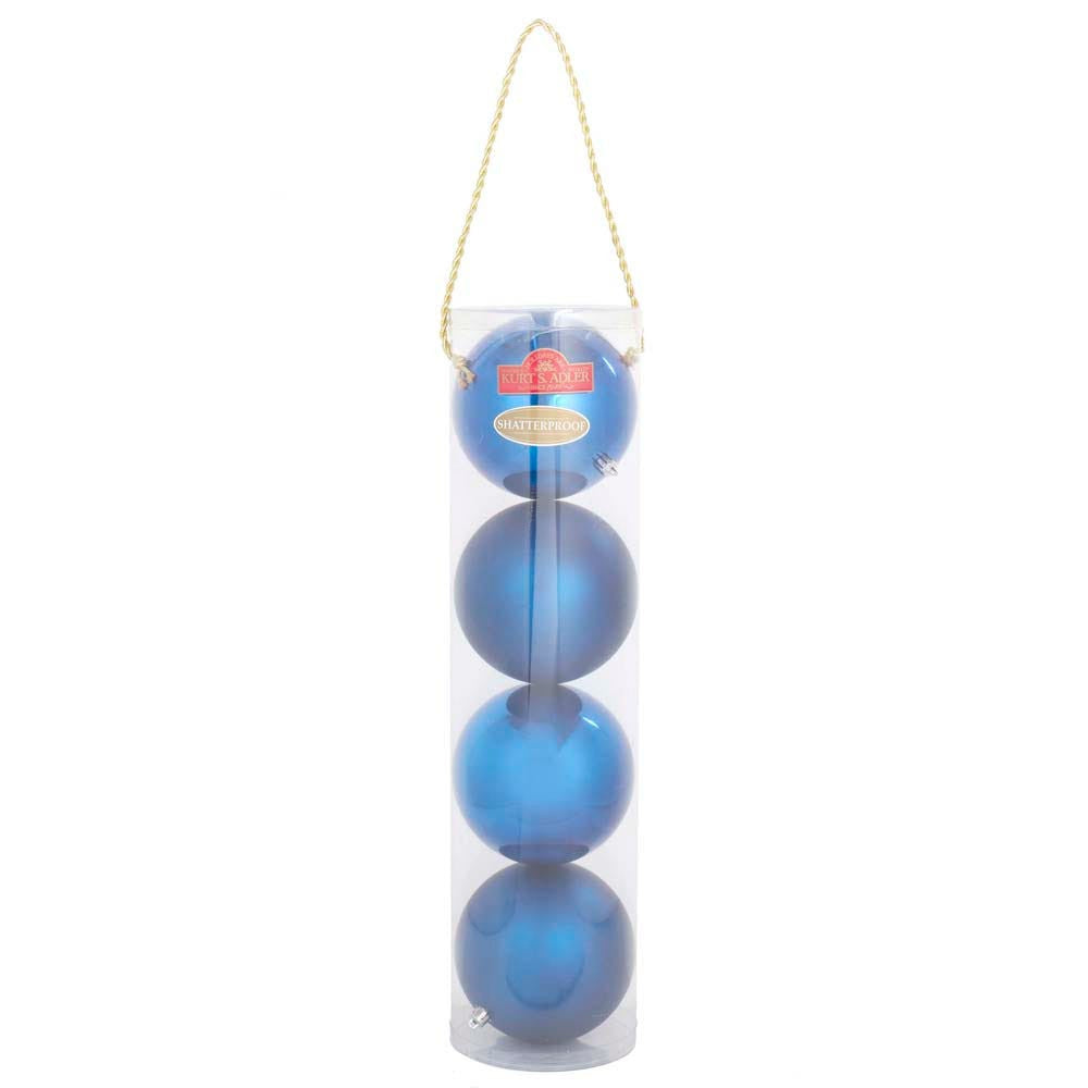 120MM Shatterproof Two-Tone Ball Ornaments