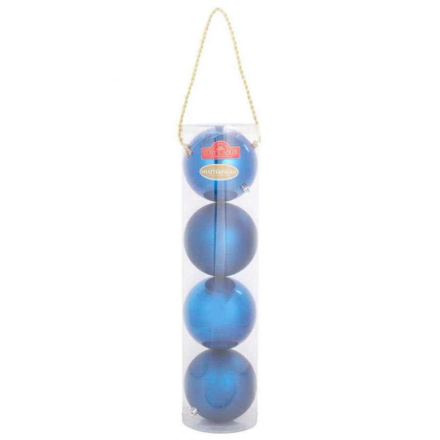 120MM Shatterproof Two-Tone Ball Ornaments