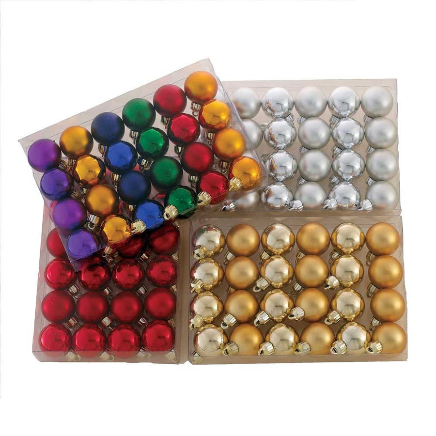 30MM Miniature Shatterproof Ball Ornaments