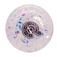 60MM Shatterproof Iridescent Glittered Ball Ornaments