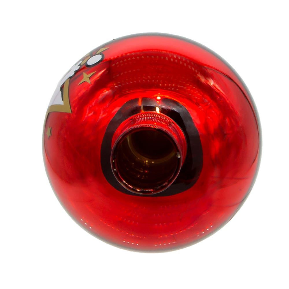 12" Un-Lit Peanuts© Glass Snoopy Finial Treetop