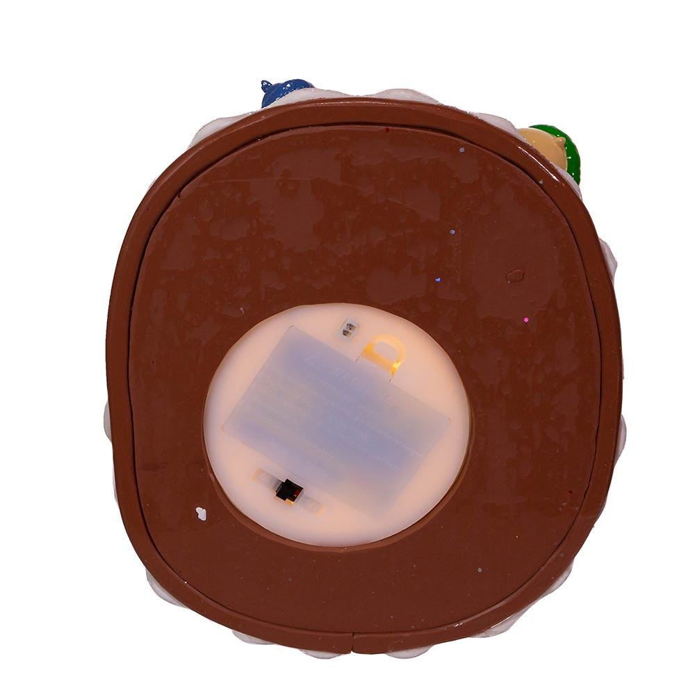 5.5" Peanuts© Battery-Operated LED Gingerbread House