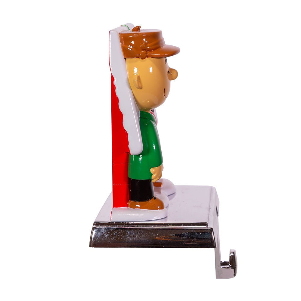Peanuts© Charlie Brown and Dog House Stocking Holder