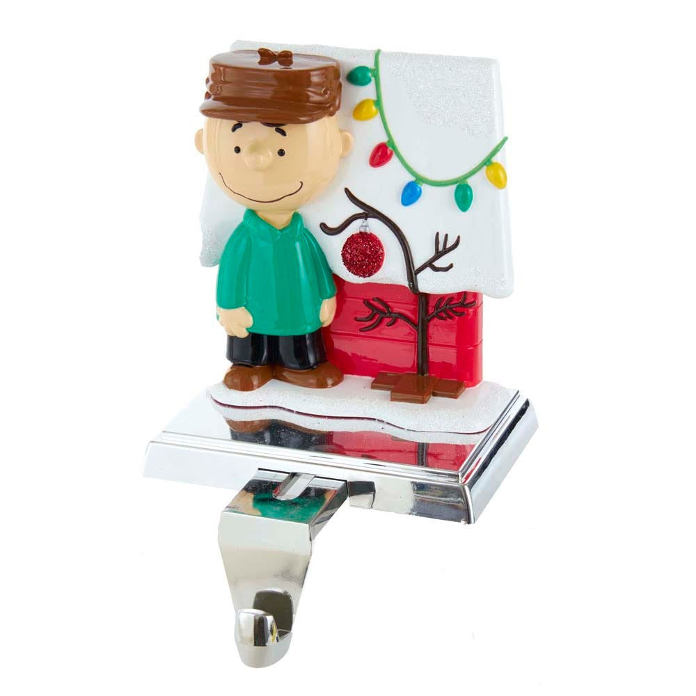 Peanuts© Charlie Brown and Dog House Stocking Holder