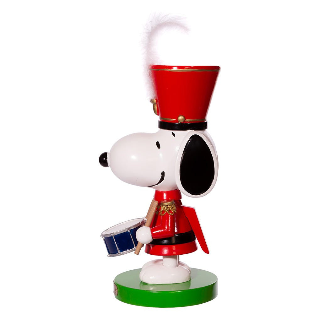 10" Peanuts© Snoopy the Drummer Nutcracker