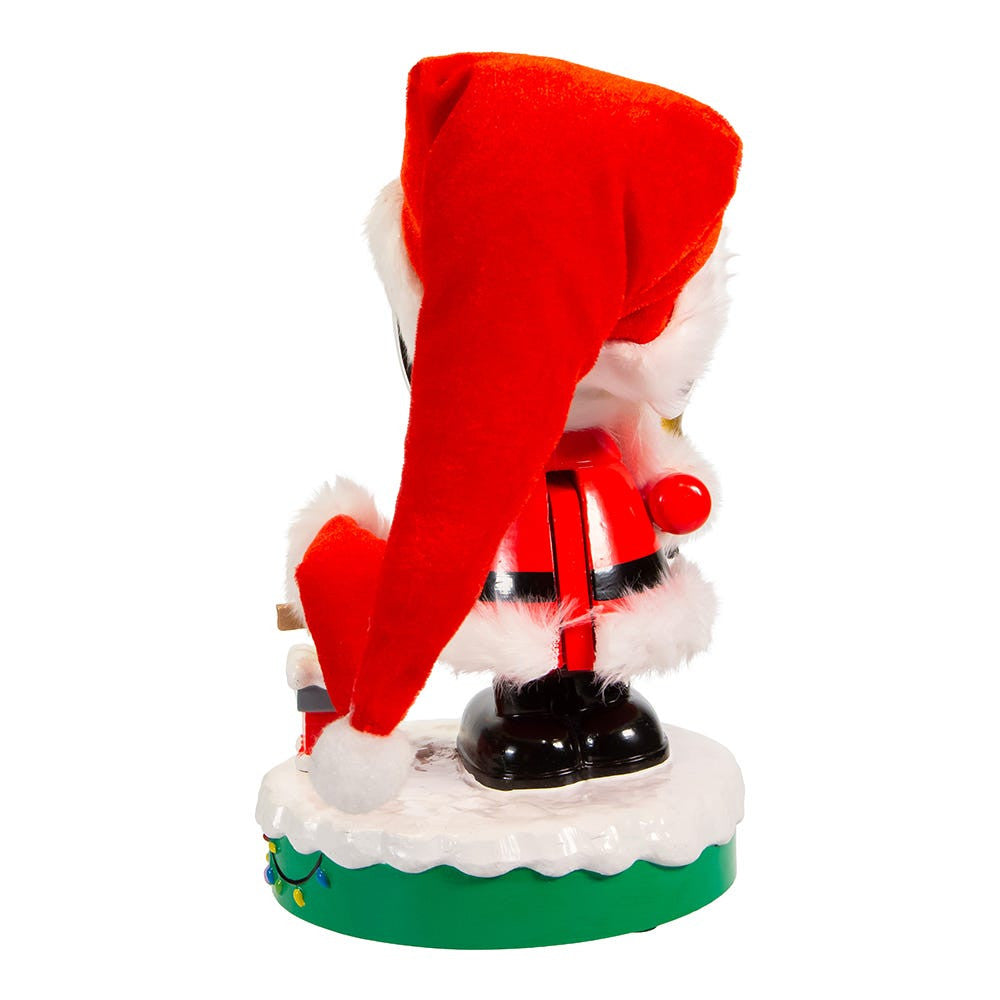 10" Peanuts© Battery Operated Snoopy Musical Nutcracker