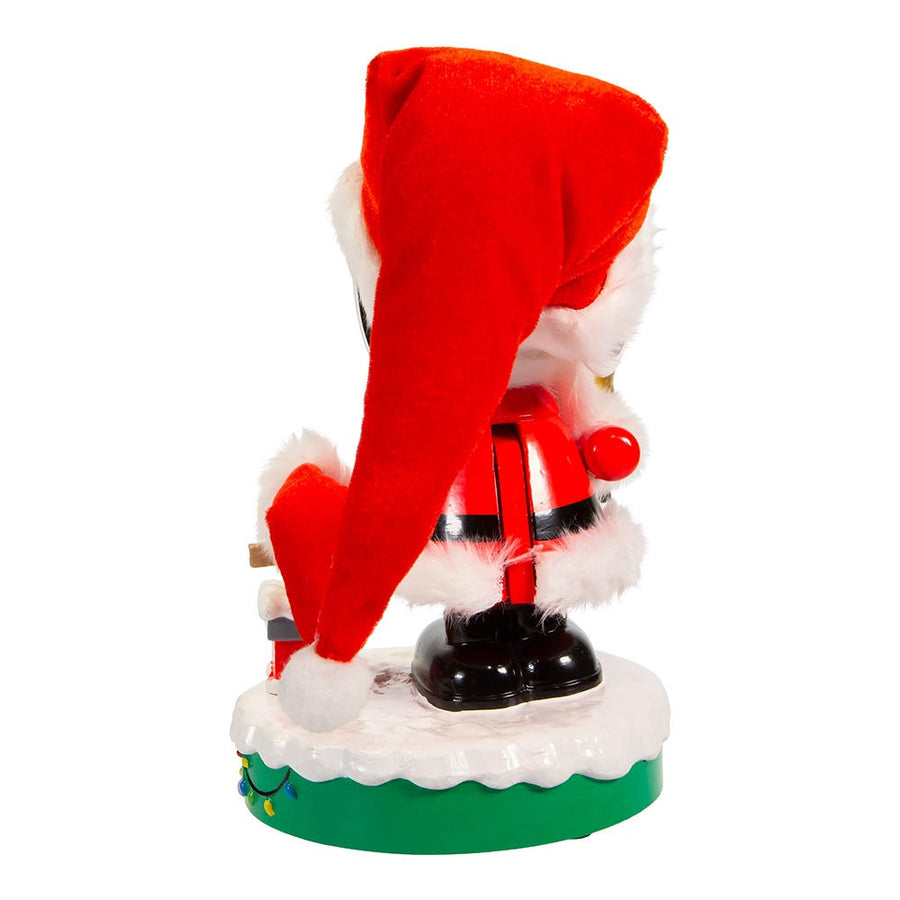 10" Peanuts© Battery Operated Snoopy Musical Nutcracker
