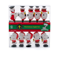 9' UL 10L Peanuts© Snoopy In Santa Suit Light Set