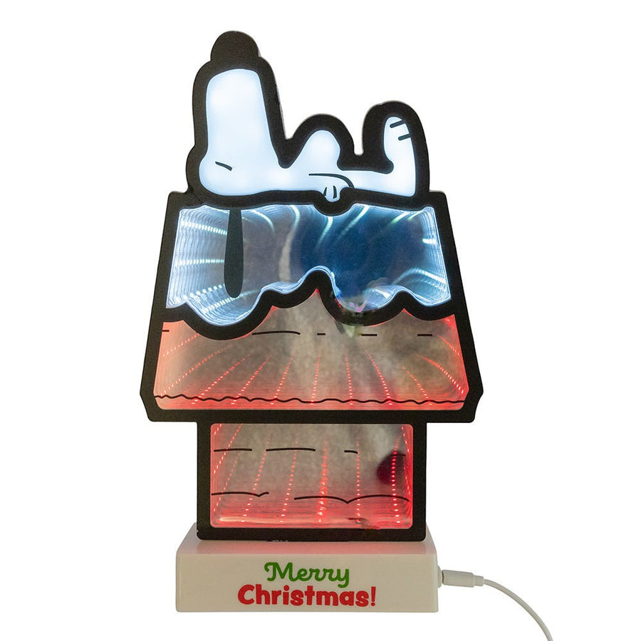 11.2" Battery Operated Peanuts© USB Snoopy Infinity Light