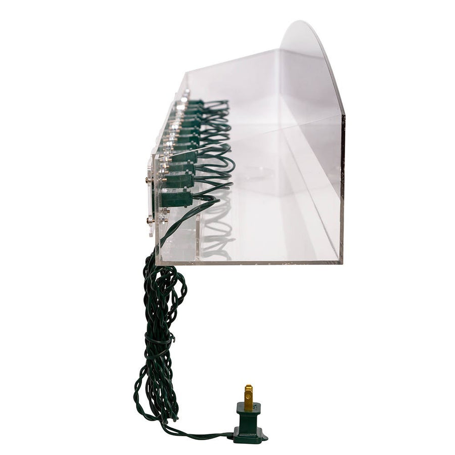 Acrylic Endcap Display For Commercial Grade LED Lights In PDQ