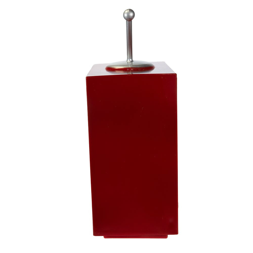 8.5" Rudolph The Red Nose Reindeer® and Santa Battery Operated LED Musical TV and Swirl Water Lantern