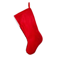 Red Sequined Stocking