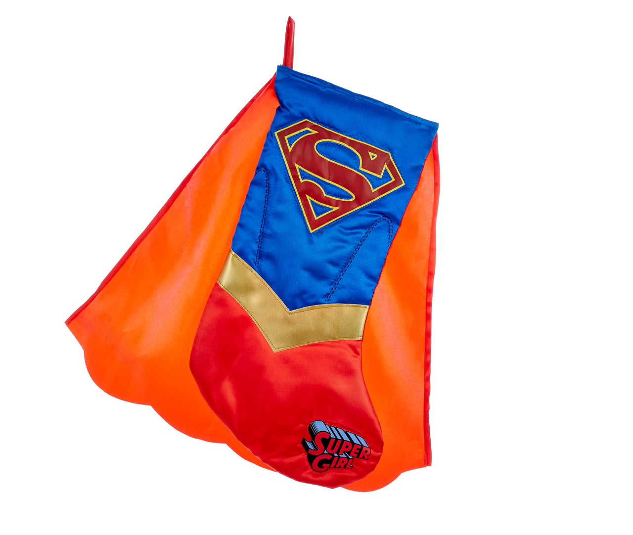 DC Comics™ Supergirl Printed Appliqué Stocking
