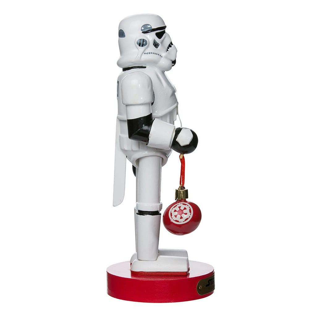 9.5" Star Wars™ Stormtrooper With Ball Ornament Nutcracker