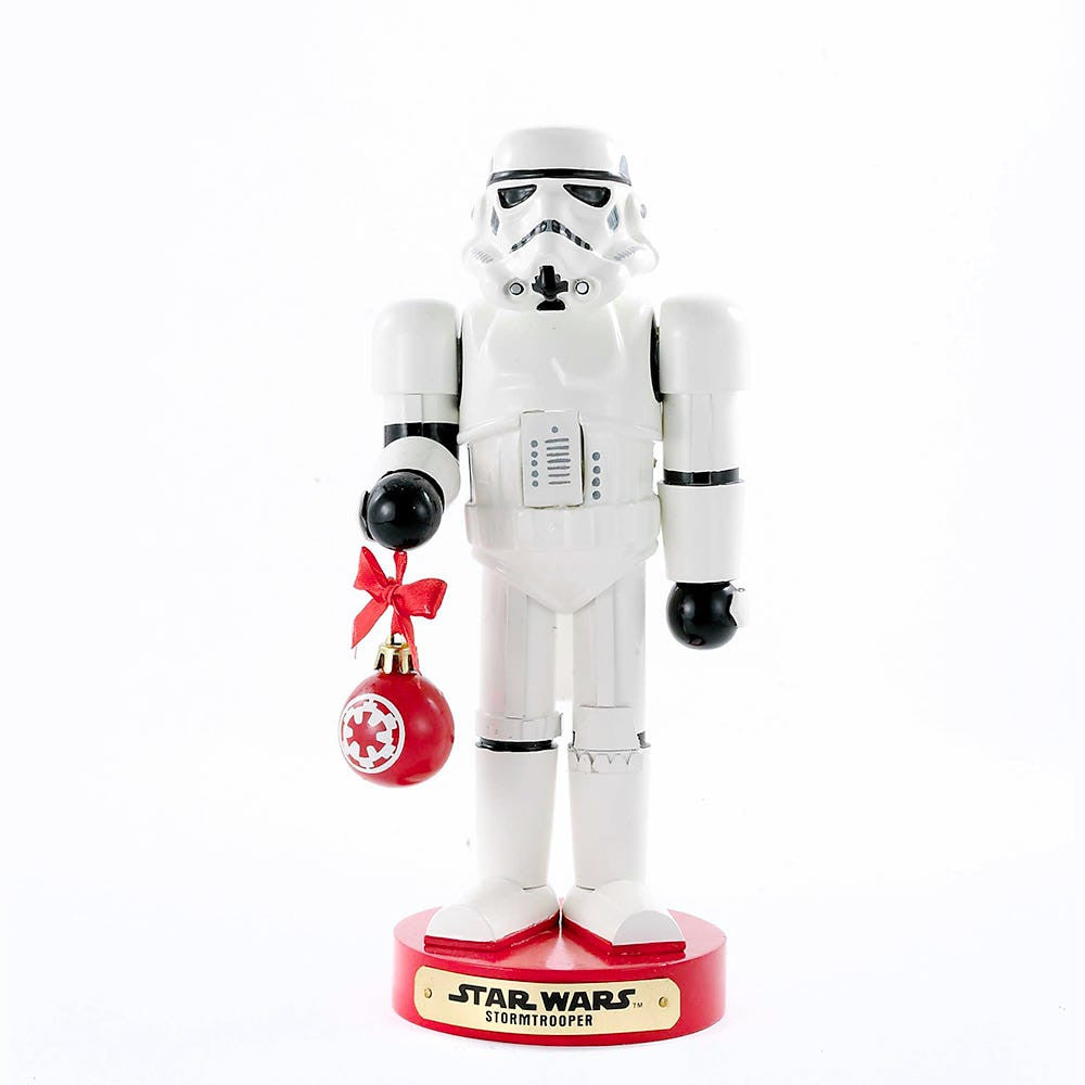 9.5" Star Wars™ Stormtrooper With Ball Ornament Nutcracker
